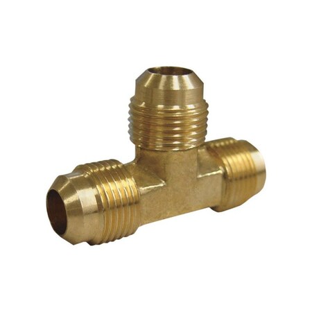 Tee Flare Brass 5/8 In